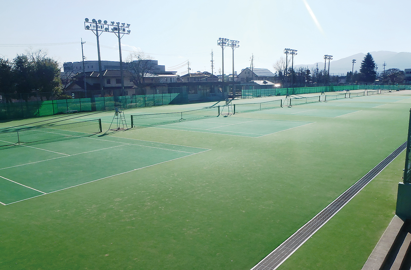 長野運動公園 テニスコート